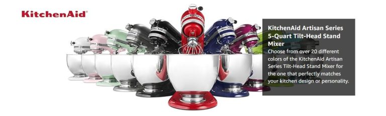 KitchenAid Artisan Series 5 Quart Tilt Head Stand Mixer1