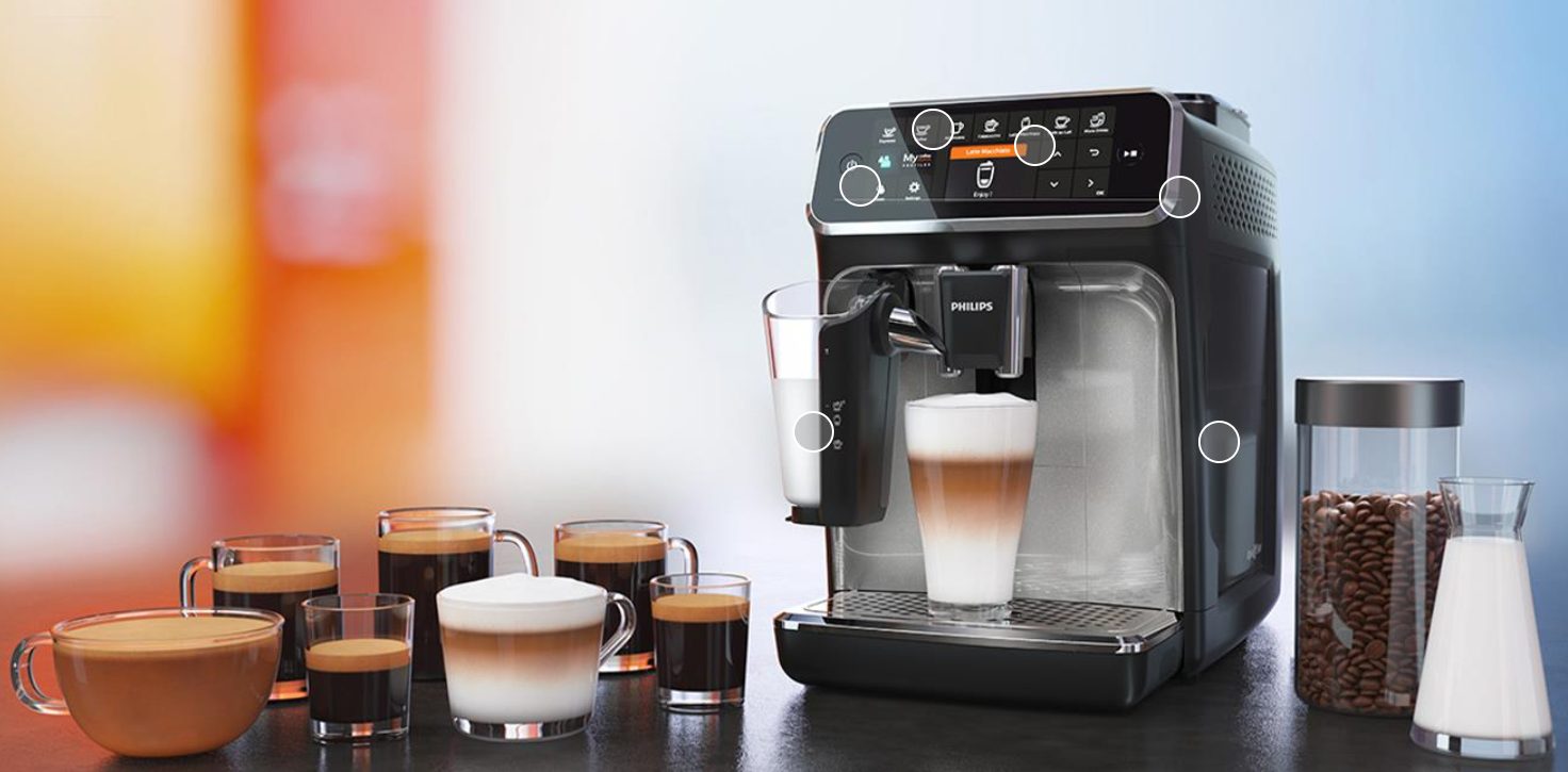 PHILIPS 4300 Series Fully Automatic Espresso Machine